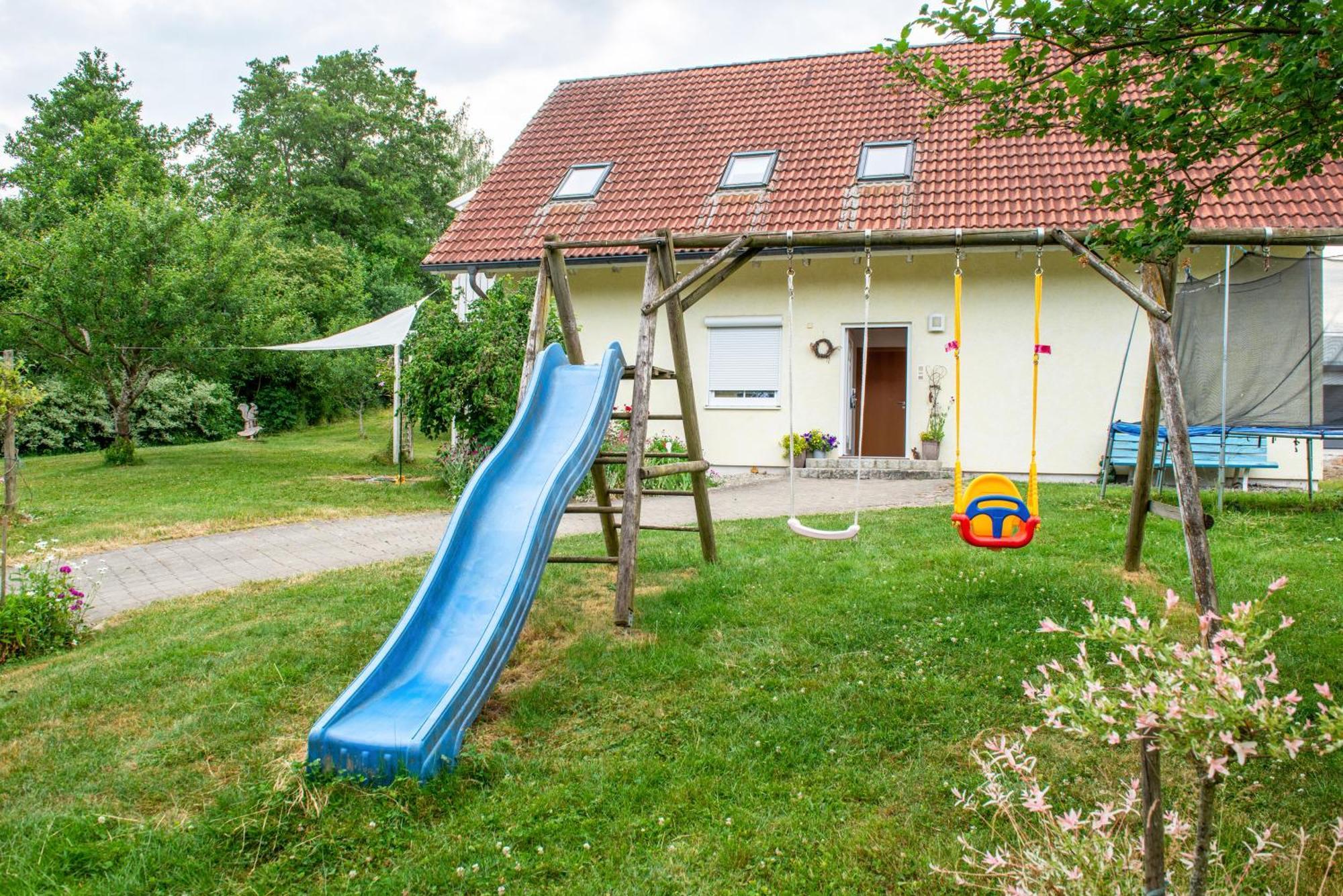 Beutenmuehle Straussenfarm Dach Owingen Kültér fotó